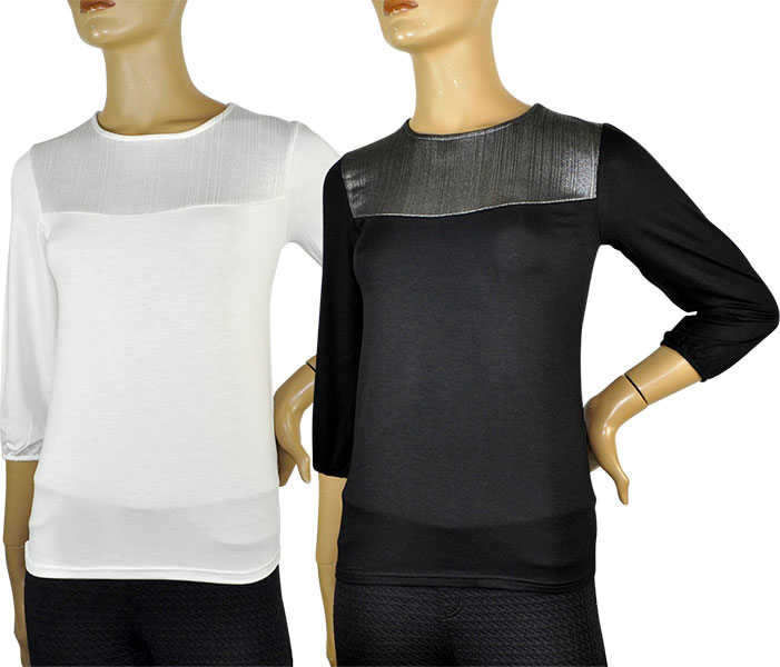 在庫一掃セール SALE 春夏大きいサイズ有イタリアブランドカットソー PRIMA CLASSE 33515 切替カットソー　2色