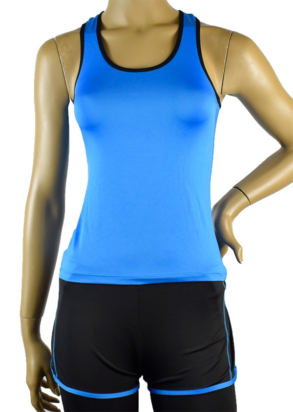 イタリアインポートフィットネスウェアLOVE&BRA 21896 スポーツウェアレギンス・トップセット　2色