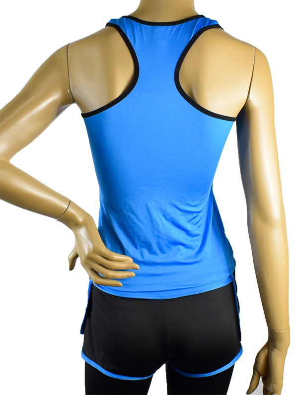 イタリアインポートフィットネスウェアLOVE&BRA 21896 スポーツウェアレギンス・トップセット　2色