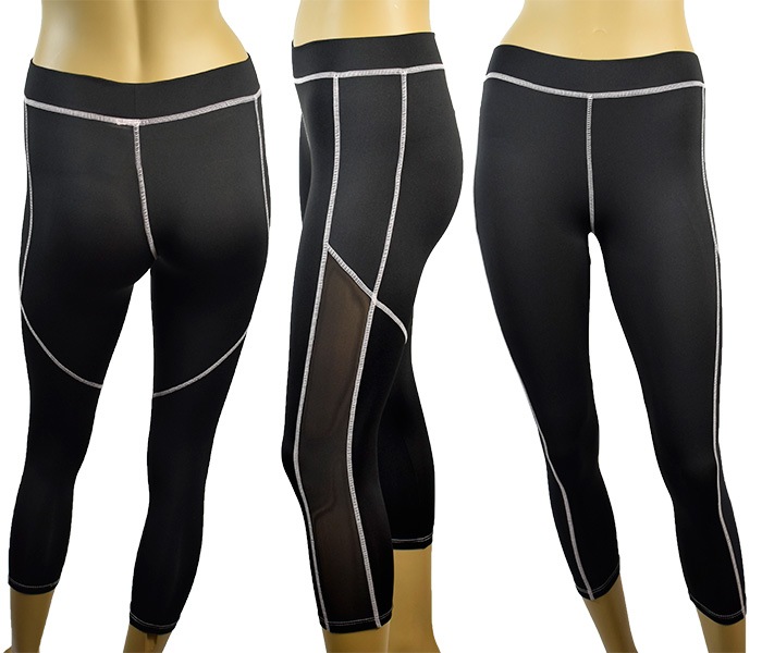 イタリアインポートフィットネスウェアLOVE&BRA 21898 スポーツウェアレギンス・スポーツブラセット　2色