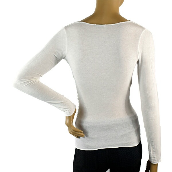 イタリアインポートカットソー SUBLYME 1444 カシミアブレンドVネックカットソー 3色