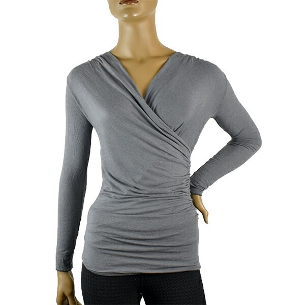 イタリアインポートカットソー SUBLYME 1444 カシミアブレンドVネックカットソー 3色