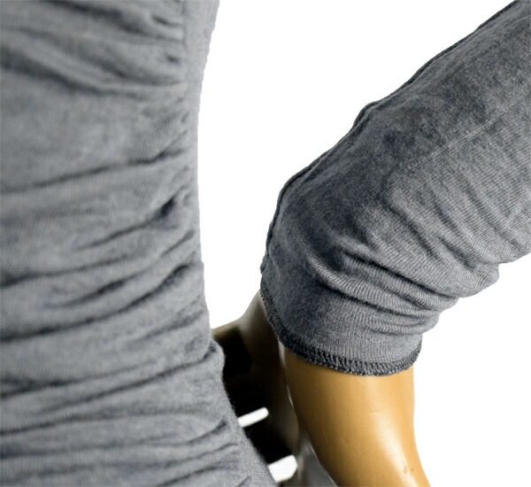 イタリアインポートカットソー SUBLYME 1444 カシミアブレンドVネックカットソー 3色