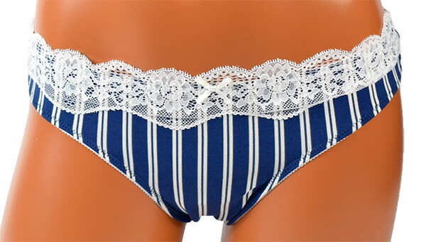 イタリア インポート ブランド ランジェリー JADEA 4496 ストライプ柄