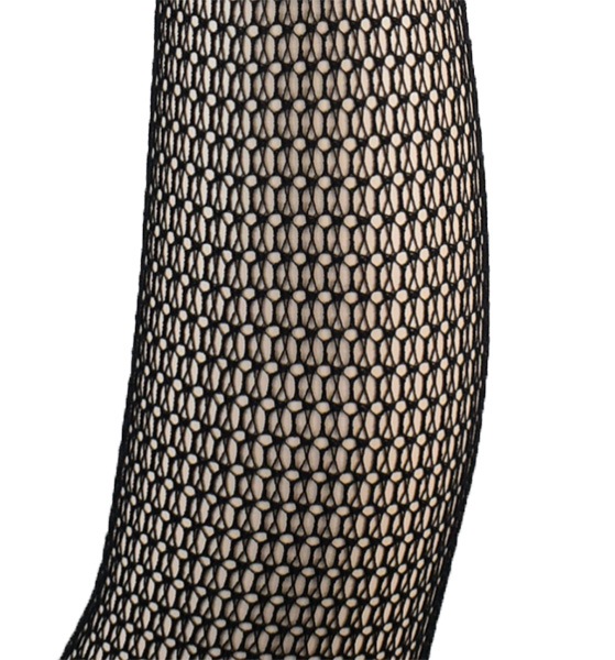 イタリア インポート ブランド 網タイツ BC DONNA DIXIE 幾何学柄網タイツ　黒