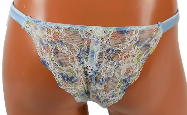 イタリア インポート ブランド ランジェリー LOVE&BRA 60395 花柄プッシュアップブラ・ブラジリアンタンガセット 2色