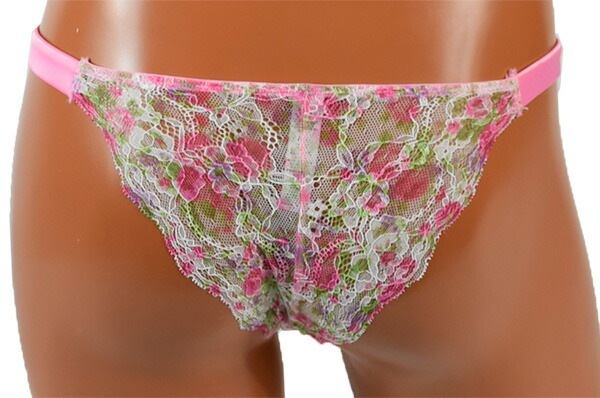 イタリア インポート ブランド ランジェリー LOVE&BRA 60395 花柄プッシュアップブラ・ブラジリアンタンガセット 2色