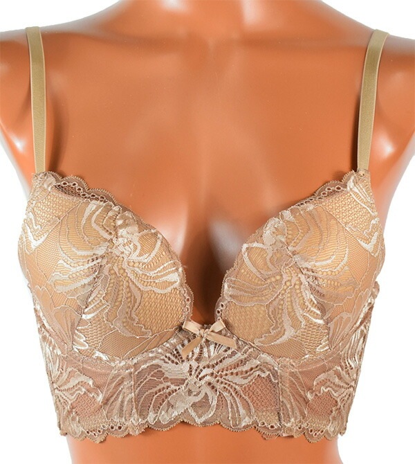 イタリア インポート ブランド ランジェリー LOVE&BRA 43297 プッシュアップブラ・ブラジリアンタンガセット 2色