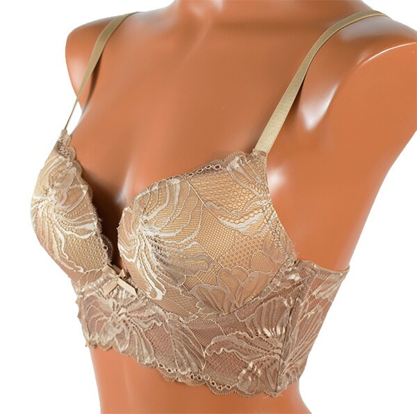 イタリア インポート ブランド ランジェリー LOVE&BRA 43297 プッシュアップブラ・ブラジリアンタンガセット 2色