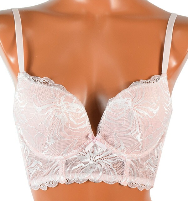 イタリア インポート ブランド ランジェリー LOVE&BRA 43297 プッシュアップブラ・ブラジリアンタンガセット 2色