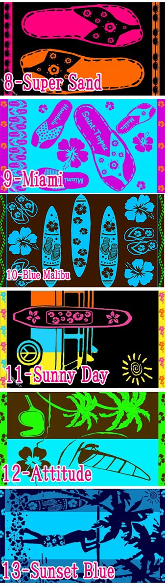 在庫一掃セール LE COMPTOIR DE LA PLAGE ビーチタオル 86×160