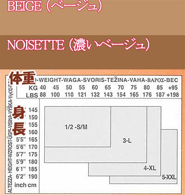 イタリア インポート ストッキング BC DONNA HOLIDAY 8デニール透明ストッキング　2色