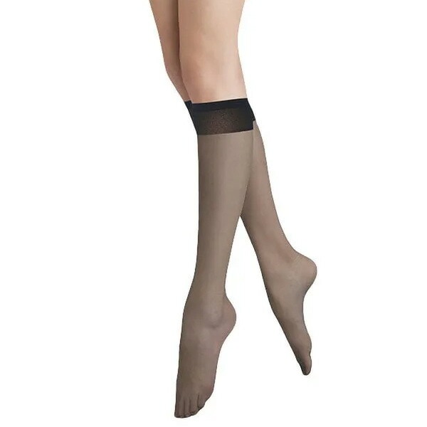 イタリア インポート ブランド ニーハイストッキング 2足組 SANPELLEGRINO SUPERVELO 8 デニールニーハイソックス 3色