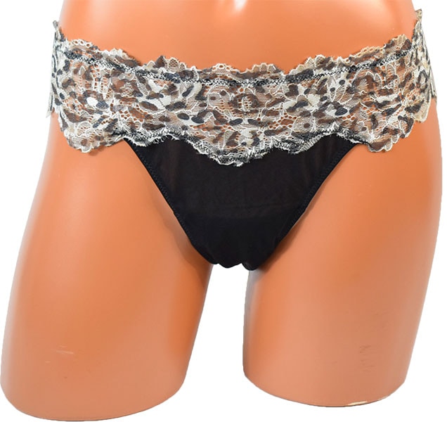 イタリア インポート ブランド ランジェリー LORMAR LEOPARDO +1カッププッシュアップブラ・ブラジリアンタンガセット 黒