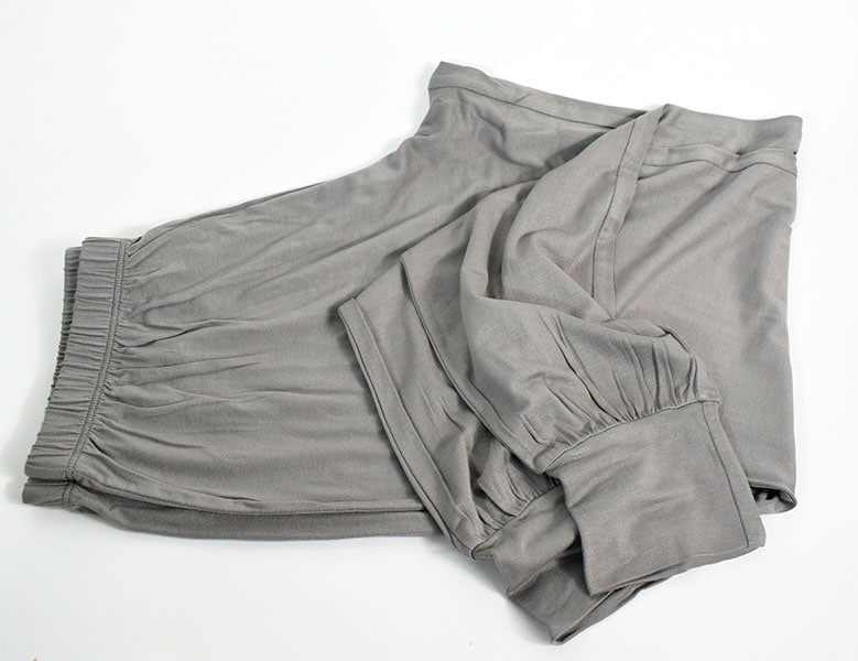 イタリア インポート ブランド パジャマ LORMAR 651519 ボタニカル柄パジャマ　グレー