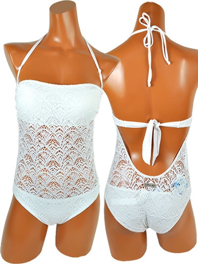 在庫一掃セール インポート水着 AMAREA 126 レース水着ワンピース