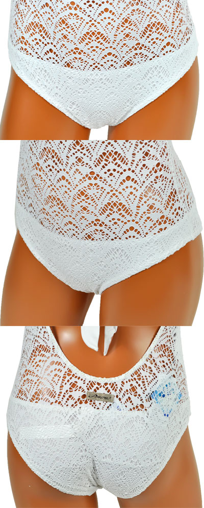 在庫一掃セール インポート水着 AMAREA 126 レース水着ワンピース