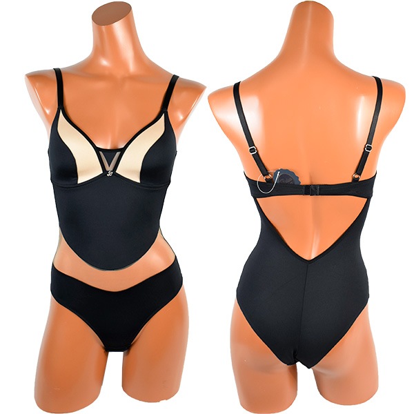 イタリア インポート ブランド ランジェリー LEILIEVE Magic Girl ソフトカップボディー 黒