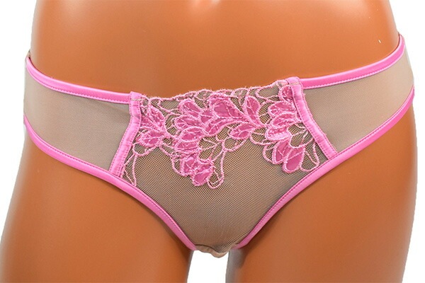 イタリア インポート ブランド ランジェリー LOVE＆BRA 60597 刺しゅうレースプッシュアップブラ・ブラジリアンタンガセット 2色