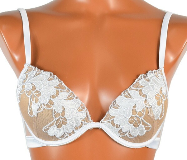 イタリア インポート ブランド ランジェリー LOVE＆BRA 60597 刺しゅうレースプッシュアップブラ・ブラジリアンタンガセット 2色