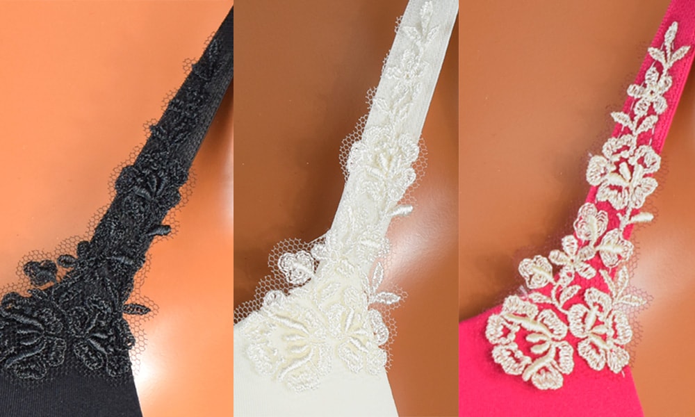 イタリア インポート ブランド ランジェリー LEILIEVE Sognami ブライダルランジェリー バルコネットブラ・ブラジリアンタンガセット 3色