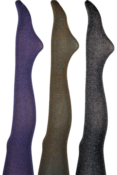 柄タイツ LEVANTE E588 カラータイツ 100デニール