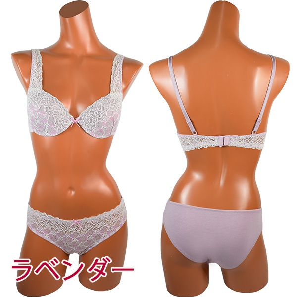 イタリア インポート ブランド ランジェリー JADEA 4501 レースブラレット・ショーツセット 2色