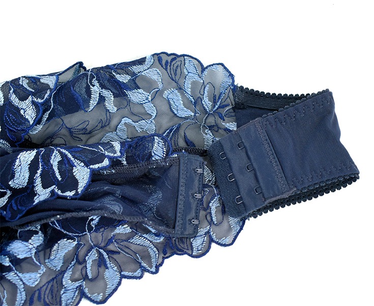 イタリア インポート ブランド ランジェリー SieLEI  LIBERTY 7448 刺しゅうレースとチュールのシースルーボディー 2色