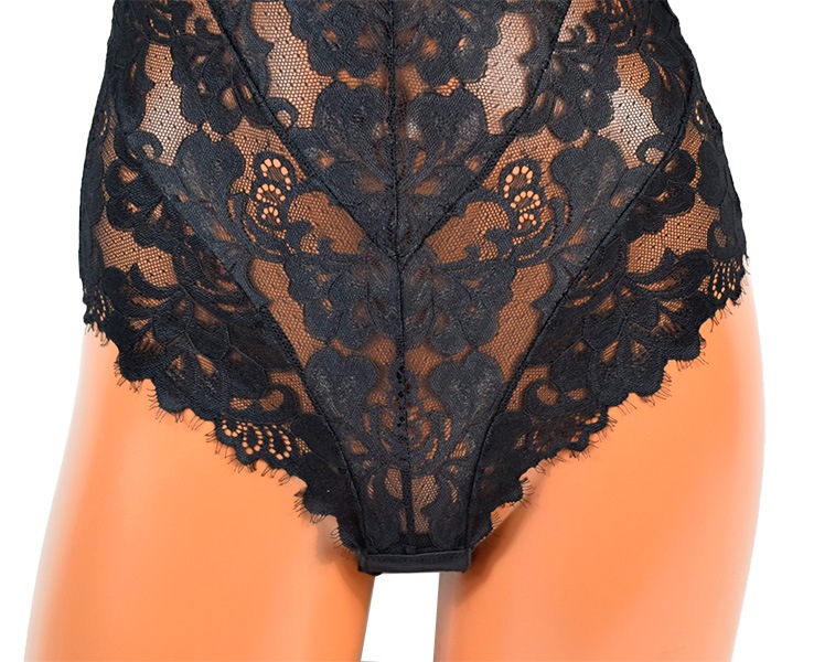 イタリア インポート ブランド ランジェリー SieLEI  BERRIES 7428 レースボディー 黒