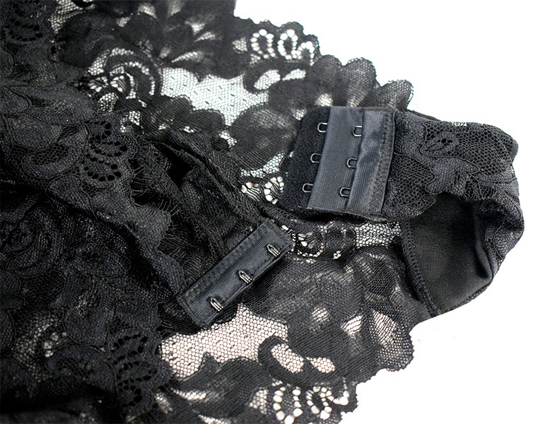 イタリア インポート ブランド ランジェリー SieLEI  BERRIES 7428 レースボディー 黒