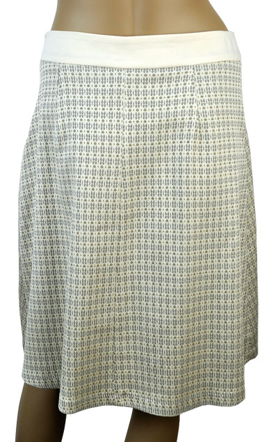 在庫一掃セール 春夏  インポート スカートIMPERIAL サマーツイードスカート グリーン系