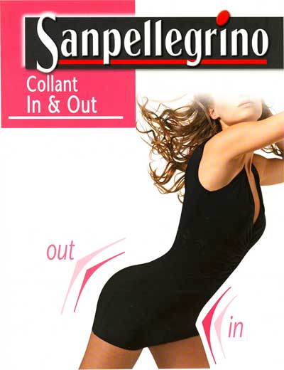 在庫一掃セール イタリア インポート ガードルストッキング Sanpellegrino In Out ガードル ストッキング