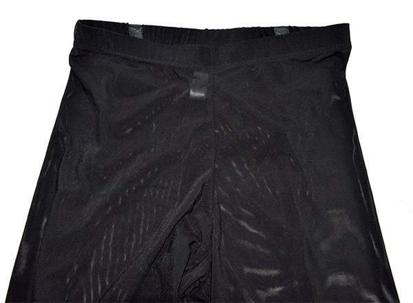 在庫一掃セール イタリアインポートレギンス LOVE&BRA 21124 チュールレギンス　黒