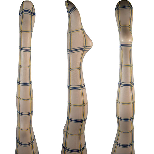 イタリア インポート 高級ブランド 柄ストッキング OROBLU SCOT チェーン柄ストッキング 3色