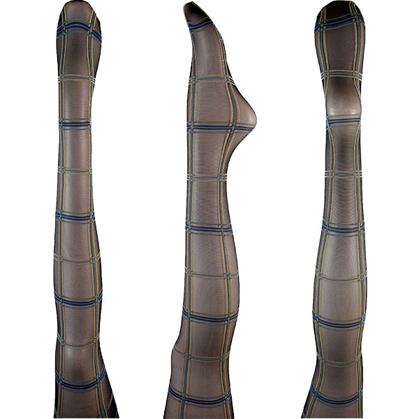 イタリア インポート 高級ブランド 柄ストッキング OROBLU SCOT チェーン柄ストッキング 3色