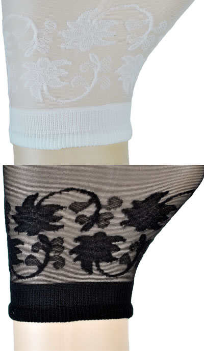 インポートソックス LEVANTE E633 花柄ソックス