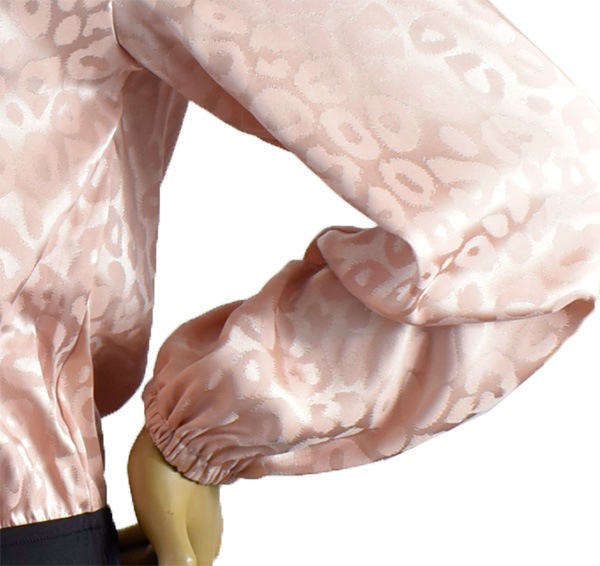 在庫一掃セール イタリアインポートカットソー LOVE&BRA 39360 アニマル柄ボディーカットソー パウダーピンク