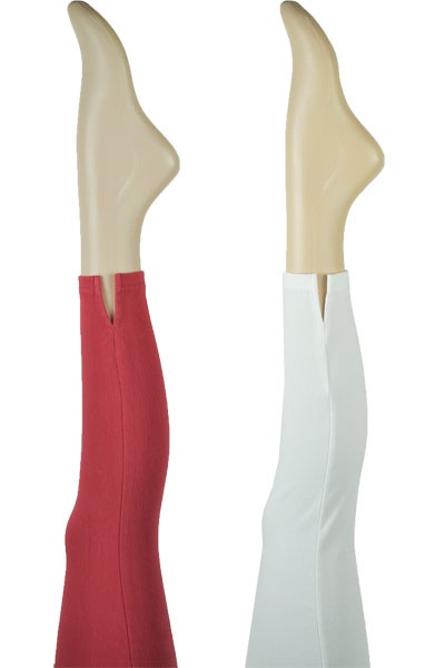 在庫一掃セール インポート レギンス OMSA HOLIDAYS カプリ丈コットンレギンスパンツ 