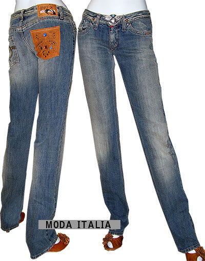 在庫一掃セール  イタリア・インポートデニム Take Two STEMP ローライズ3Dクラッシュジーンズ