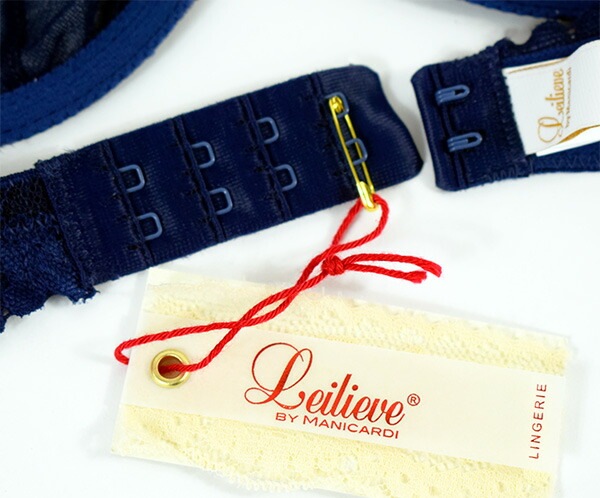 イタリアインポートランジェリー LEILIEVE ADORABLE ノーパッドブラ・ミニtバックショーツセット 3色