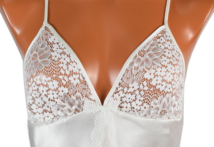 イタリア インポート ブランド ランジェリー ANDRA LINGERIE 9602 サテンとレースのベビドール・ブラジリアンタンガセット 3色