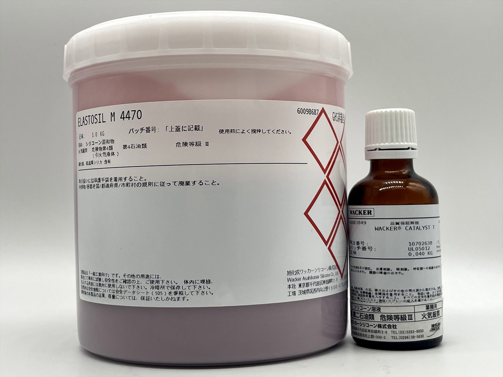 ��������å������ꥳ����ELASTOSIL��M4470����CATALYST T40��