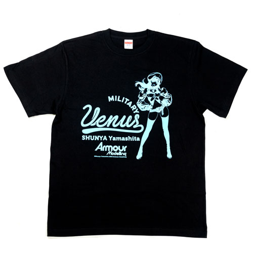 山下しゅんや ミリタリービーナスTシャツ - MODELKASTEN