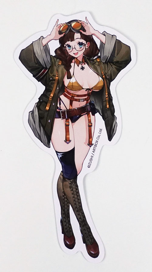 ミリタリーヴィーナスステッカーVol.10（ずし） - MODELKASTEN