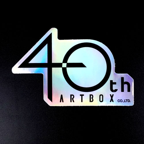 アートボックス創業40周年記念ステッカー（ロゴ） - MODELKASTEN