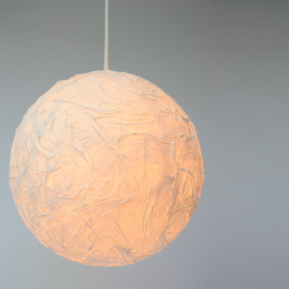 和紙照明 1灯 ペンダントライト スノウボール 【直径34cm】 LEDライト