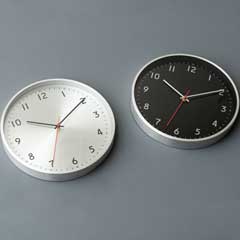 メタルフレームウォールクロック｜静音でシンプルモダンな壁掛け時計