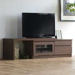 伸長式テレビボード | ダークブラウン | GAT