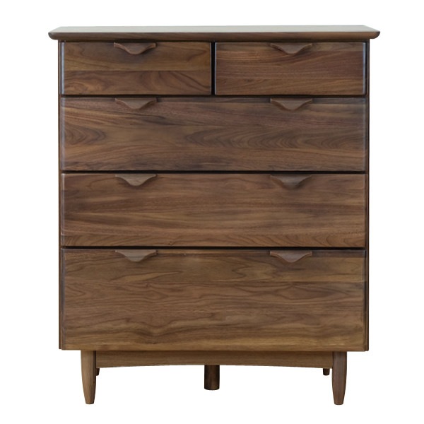 チェスト ウォルナット VE【幅80cm】上質な天然木を使用