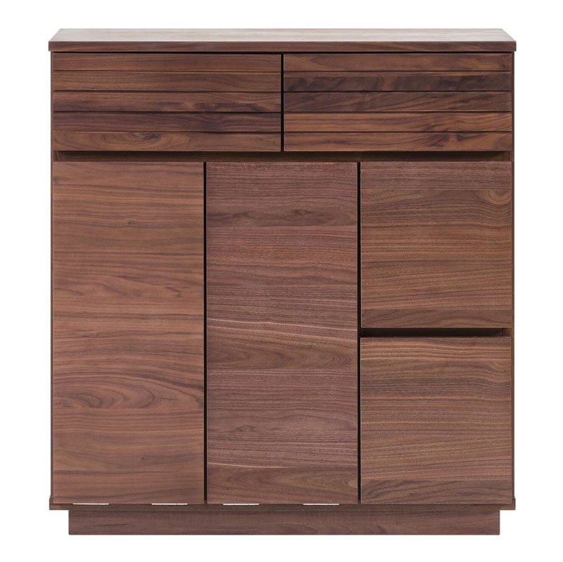 ウォルナットのダストボックス | BROLE | 2分別＋引出